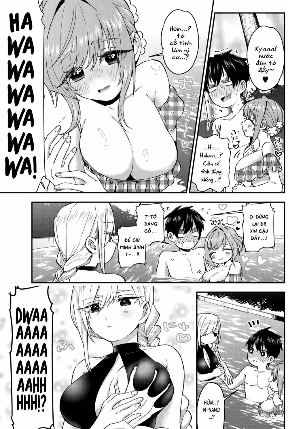 kimi no koto ga dai dai dai dai daisuki na 100-ri no kanojo chapter 8: chương đồ bơi yêu thích của mọi ng - Next chapter 9: các cặp đôi ở khu nghỉ dưỡng spa